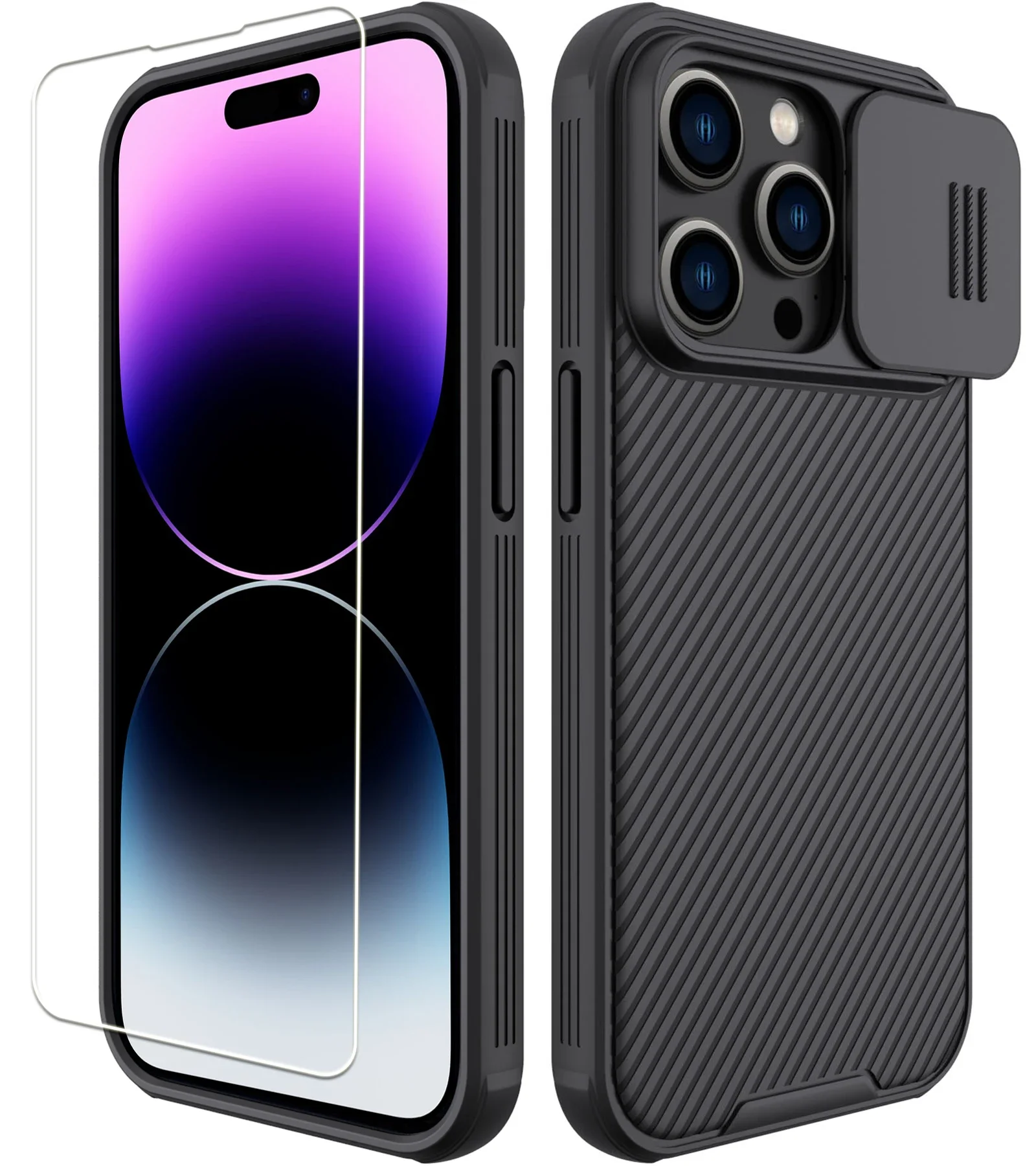 

Чехол для Apple iPhone 14 Pro Max, Защита камеры NILLKIN, защита объектива, чехол для iPhone 14 Max