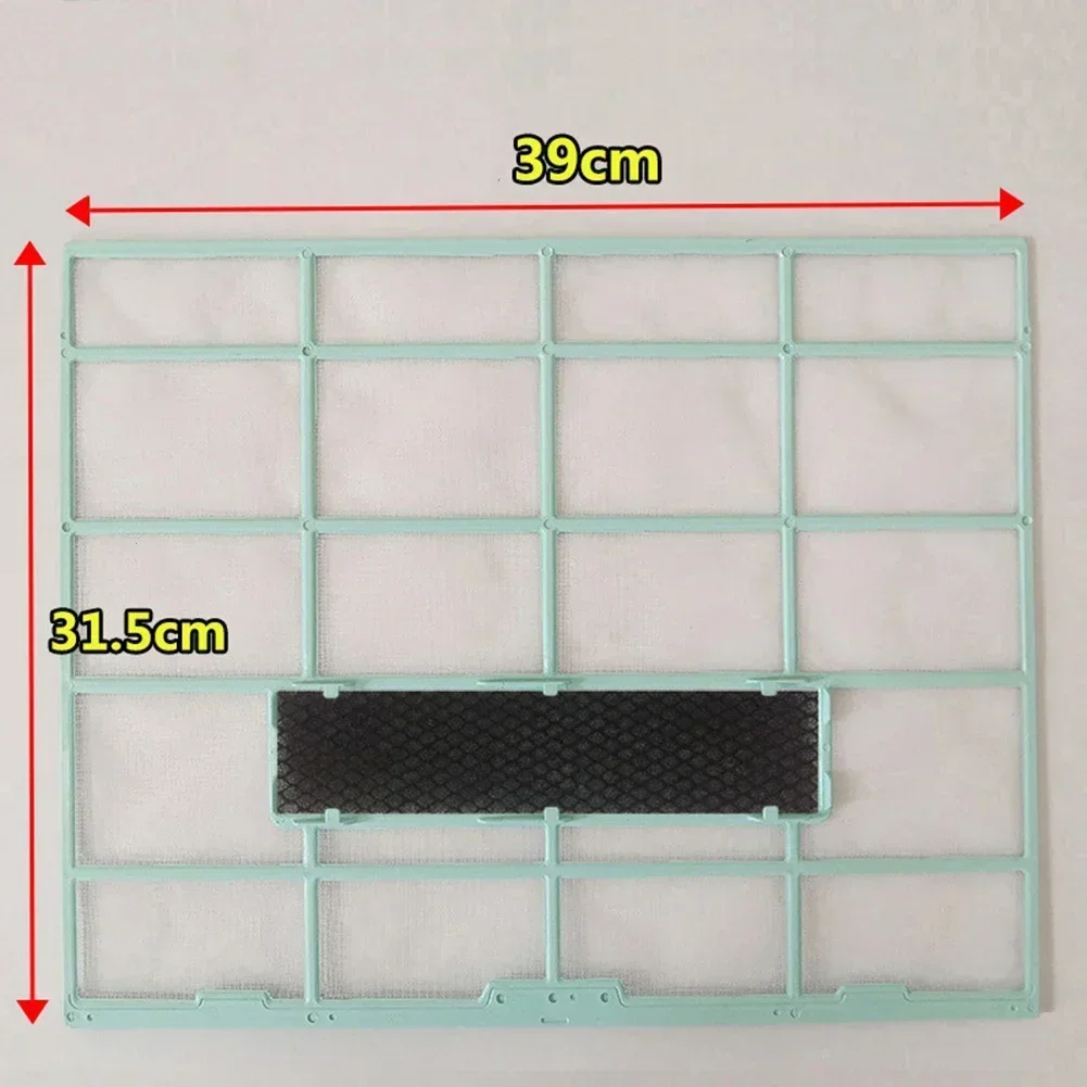 5 éponges Filtrantes Pour Climatiseur - 215 X 50 Mm, Triple Couche Coton Noir | Compatible Midea, Haier - 8