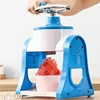 1 PCS Shaved Ice Machine Home Small Manual Ice Crusher Summer Hand-Shake Ice And Hail Ice Ice Breaker Make Ice Maker Blue 1