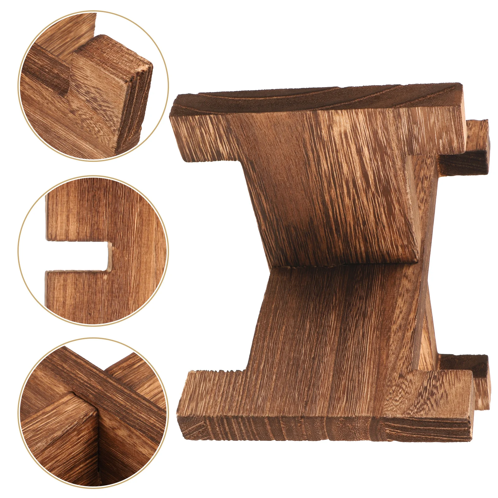 

Kickstand Vase Base Pedestal for Plants Beverage Dispenser Wood Fish Tank Water