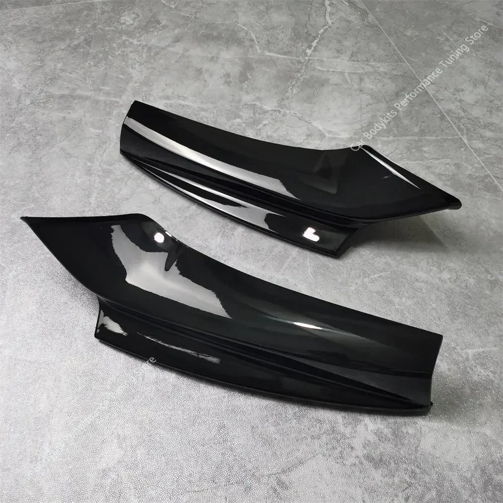 BMW F10 Mスポーツ用 フロントリップスポイラー ブラック カスタム