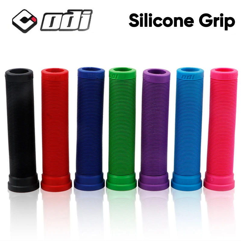 

ODI Silicone Bike Grips Non-slip Shock-absorption Bicycle Handlebar Cover Ultralight Mountain Bike Handles Cycling Accessories