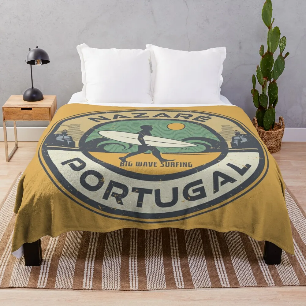 

Nazare, Portugal Throw Blanket Comforter Blanket