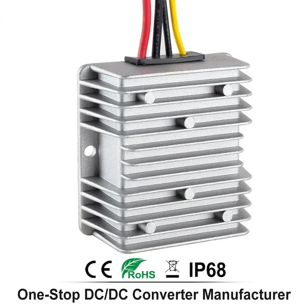 SUPERNIGHT 48V 12V DC Voltage Converter 12V 5A 60W Car Power Supply Converter Transformer Transformer Adapter Wide Input For Car Engine Truck Car