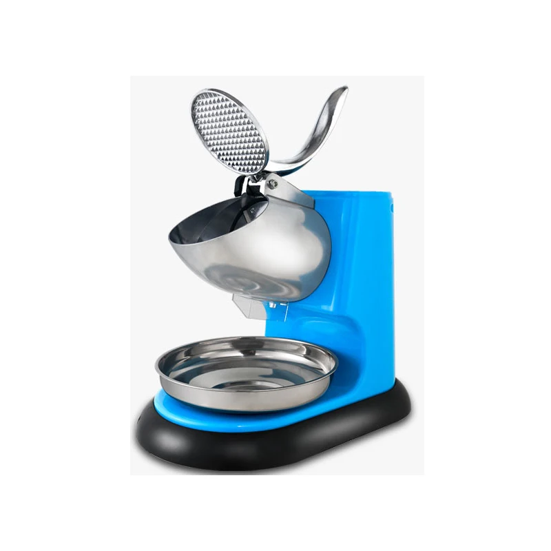 

High-Speed Double Knife Shaved Ice Machine Household Ice Crusher Commercial Automatic Electric Ice Breaker Sand Ice Machine