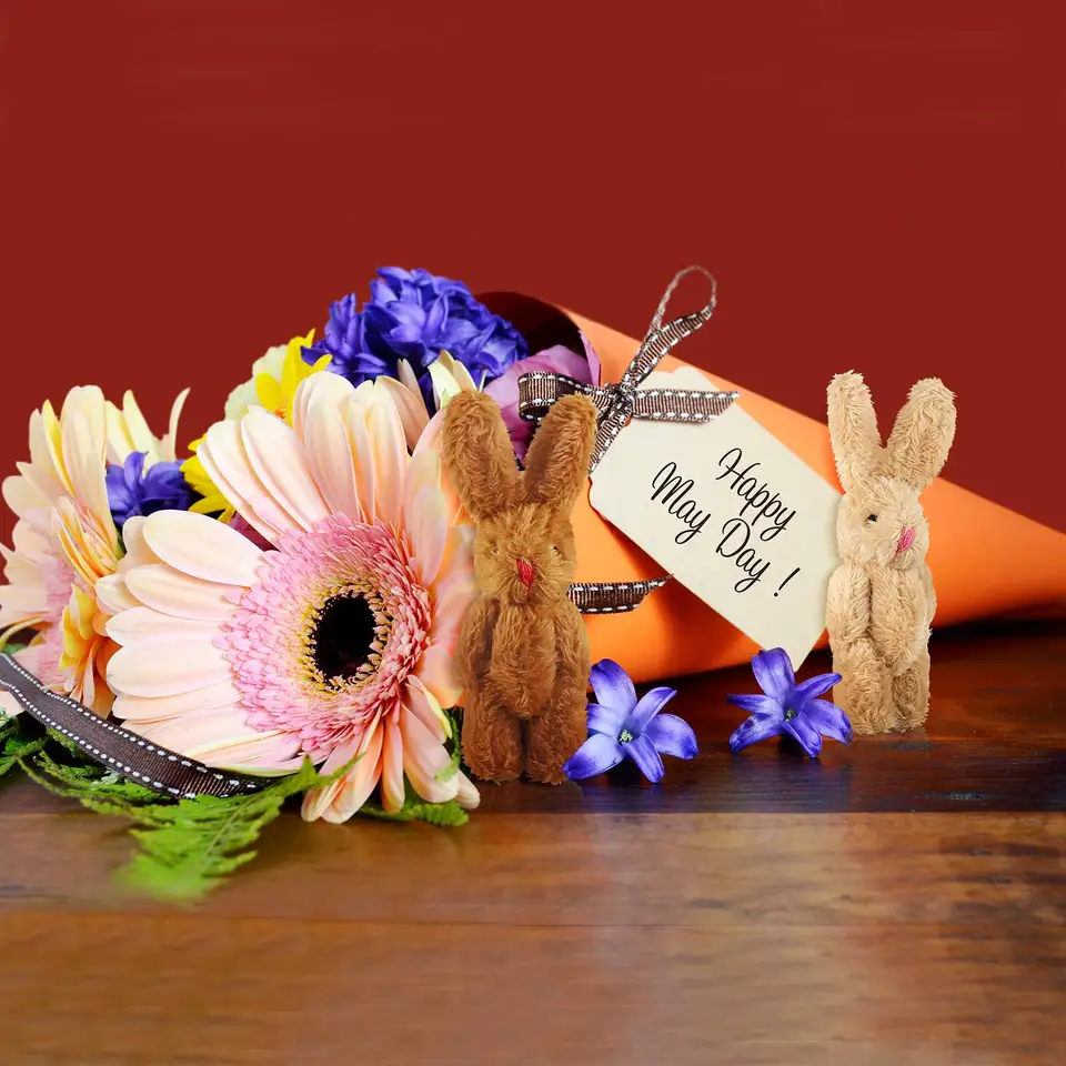 20-100pcs Mini Plush Rabbit Tiny Small Doll Soft Bunny Stuffed Animal For Easter Birthday Wedding Decorations Party_voghion.com