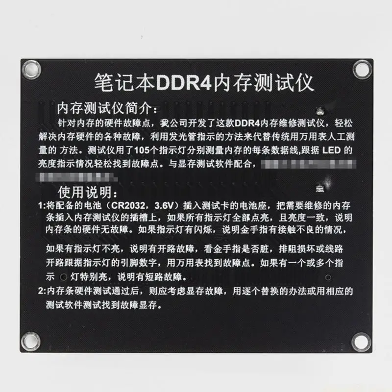 F62C DDR5 DDR4 DDR3 노트북 노트북 메모리 슬롯 테스터 카드(LED 표시기 포함)