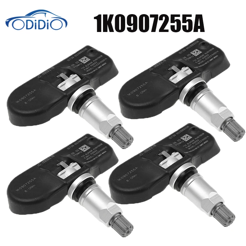 TPMS 타이어 압력 센서, 아우디 A3 A4 A5 Q5 S3 VW 비틀 EOS 골프 스포트바겐용, 1K0907255A ...