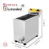Commercial Automatic 25L Large Capacity Cheese Hot dog Sticks Fryer Electric Deep Korean Corn Dog Fryer Machine Snack machines 5