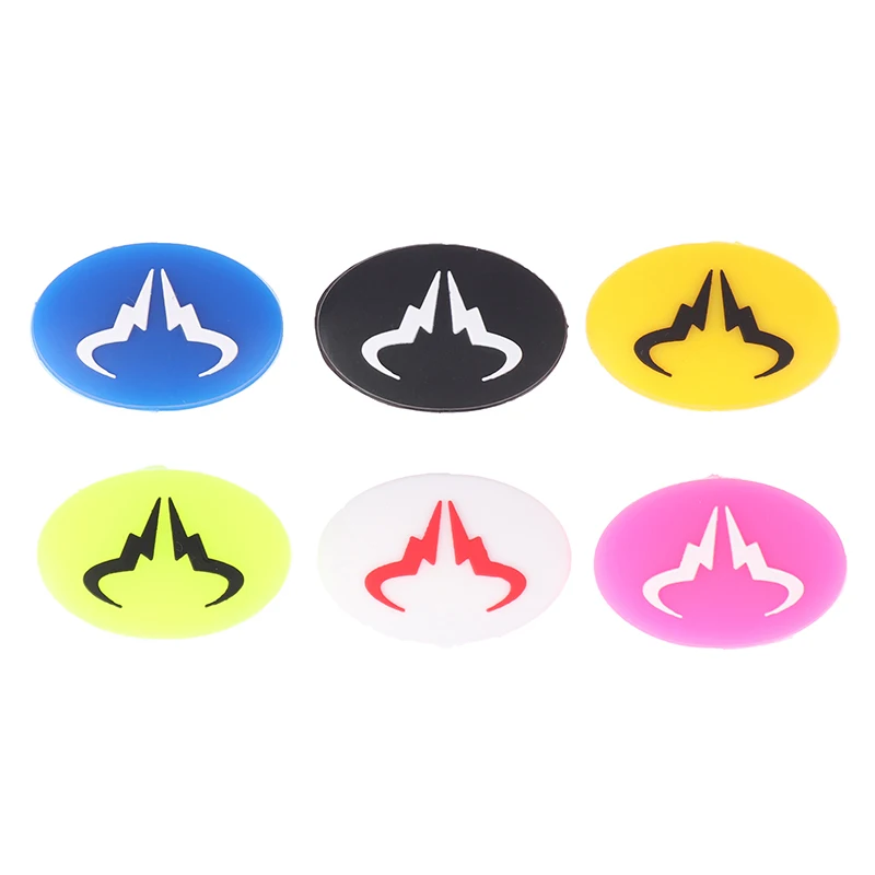 Tennis Racket Vibration Dampeners Silicone Anti-Vibration Tennis Shockproof Absorber Smile Face Shock Pad Accessories Random tennis accessories tennis racket shock absorber