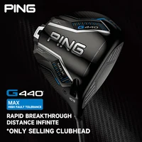 PING Golf Club G440 MAX Driver 2025 New Men's  No.1 Wood High Fault Tolerance Long Distance 9/10.5 Degree Professional Golf Club 1