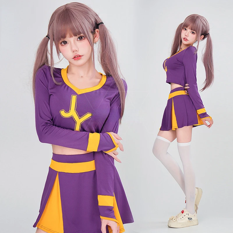 Football Baby Cheerleader Uniform Ball Game Cos Women's Team Uniform Basketball Cheerleader Competition Clothing
