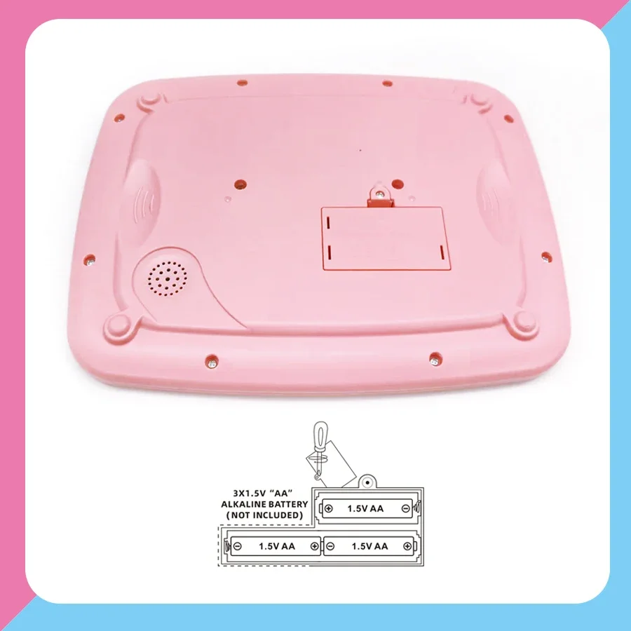 Plastic Electronic Learning Tablet Toy for Kids