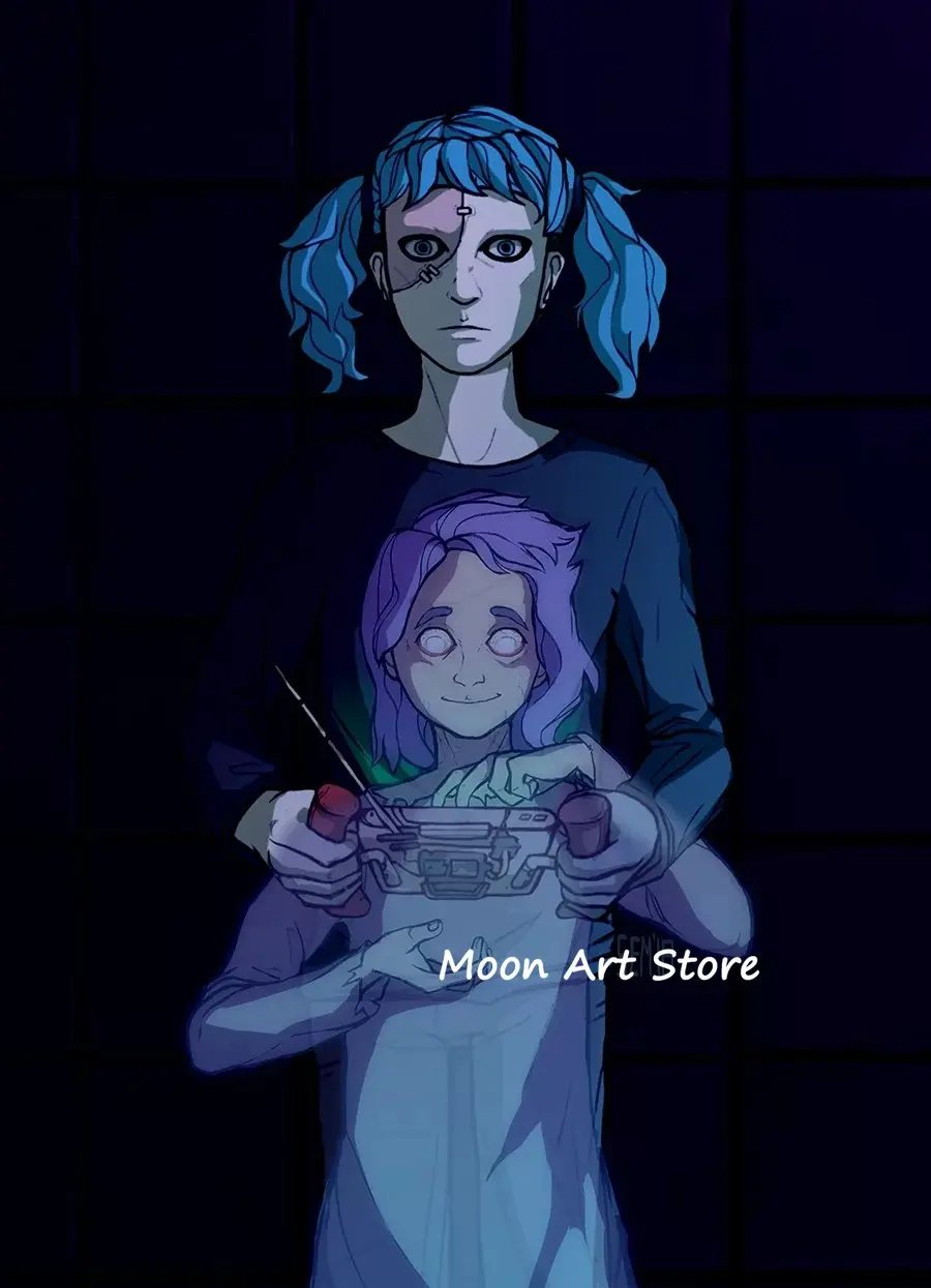 thumbnail image 1 of Pósteres de Sally Face con juego de suspenso de terror, pintura en lienzo con impresión HD, imágenes de arte de pared modernas, decoración para sala de estar y dormitorio, 1 of 5