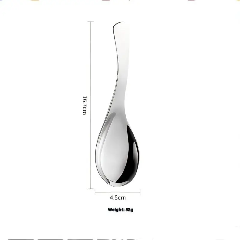Stainless Steel Spoon 5pcs Household Creative Tablespoon Soup Small Children Dinner