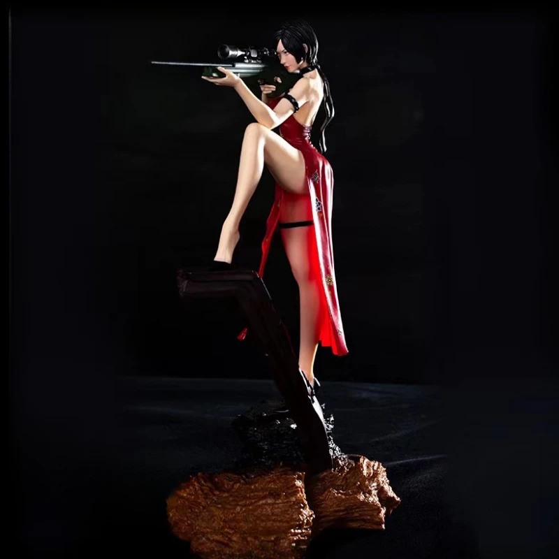 

Resident Evil Anime Figure Sniper Ada Wong Pvc 34cm Action Figures Model Statue Collection Children's Toy Gift