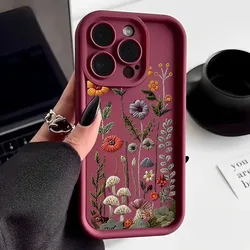 Retro Floral Pattern Silicone Phone Case - NORD CE 5G (S23671)