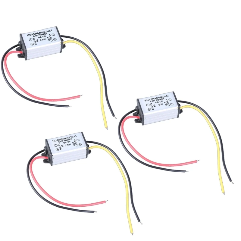 

24V-12V to 1.5V 3A/4A/5A Converters Step Down Module Power Adapters Connectors