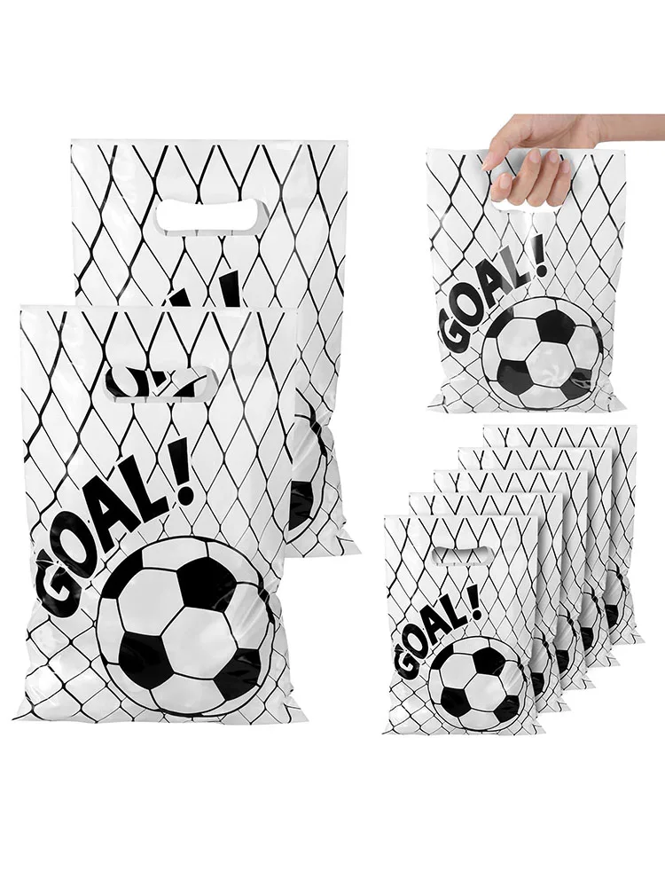 10/20/30/50 Stück Fußball-Geschenktüten, Fußball-Partygeschenke, Goodie-Taschen für Kinder, Fußball-Thema, Geburtstagsparty-Zubehör – Detail 1