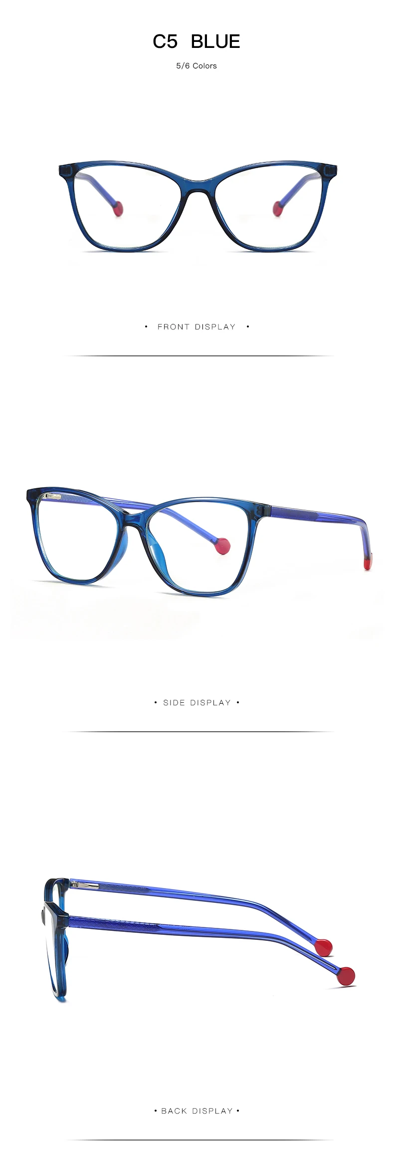 Prescription Glasses Eyewear Men Women's Eyeglasses With Frame Lunette Blue Light Blocking Optical Lenses Computer Anti Woman's anti blue light glasses