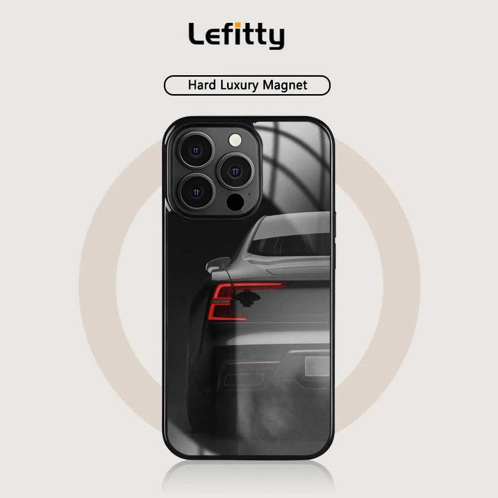 Classic Luxury Magnetic Phone Case with Magsafe Wireless Charging Compatibility