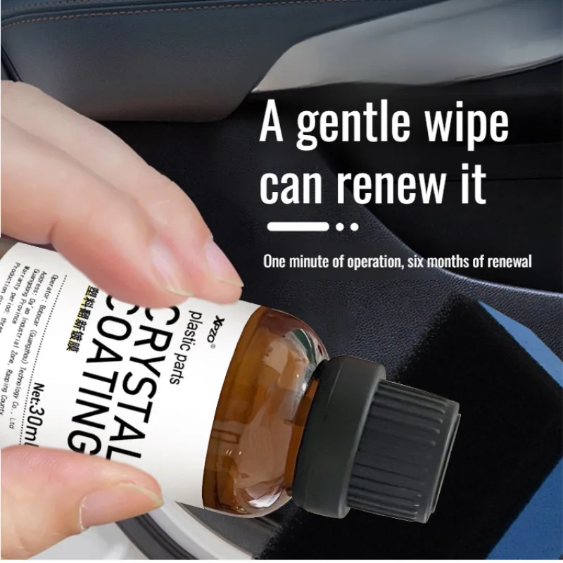 Seconds into a new car leather renovator whole car applicable plastic parts coating available