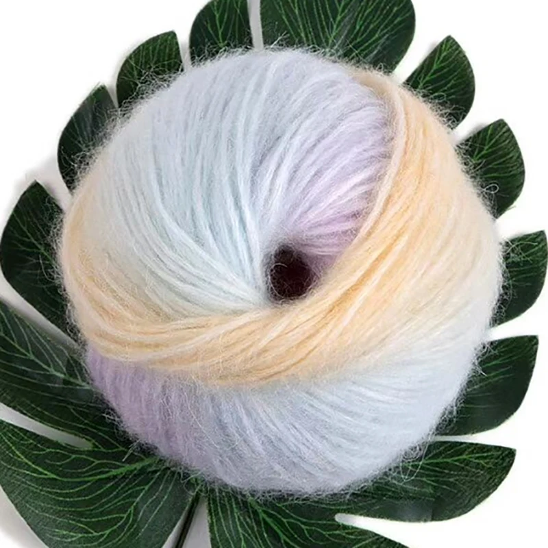 Mohair Yarn Hand Knitting Soft Knitting Yarn Mohair Sweater Yarn