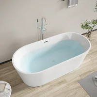 Freestanding Bathtub Factory Cheap Price 67 Inch Cupc Luxury Adult Soaking Tub Custom Colors Jets Acrylic Indoor Bathroom Tubs 2