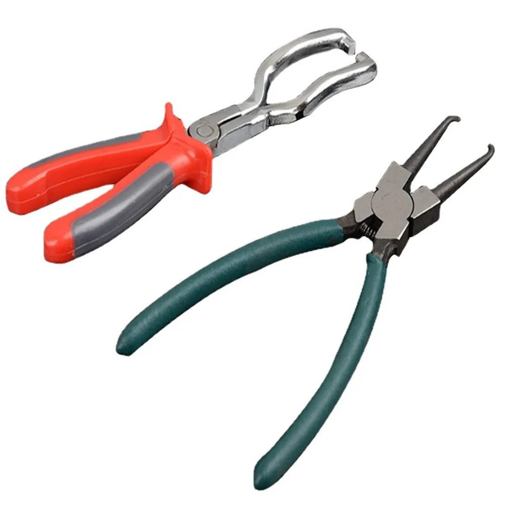 

Fuel Line Clip Pipe Plier Disconnect Removal Tool Joint Clamping Pliers Fuel Filters Hose Pipe Buckle Removal Car Auto Tool