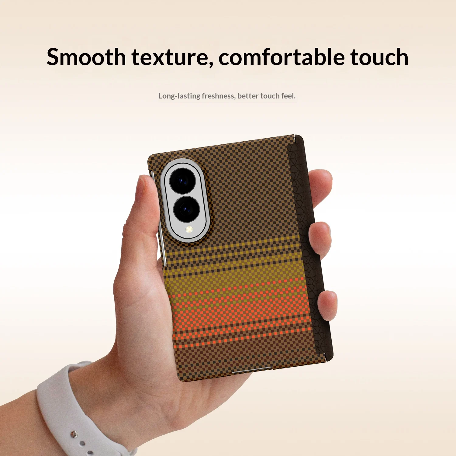 Aramid Magnetic Carbon Fiber Phone Case with MagSafe Compatibility