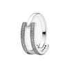 Winter Collection 100%925 Sterling Silver Ring Luxury Love full Zircon ring of different widths Girlfriend Gift women's jewelry 5