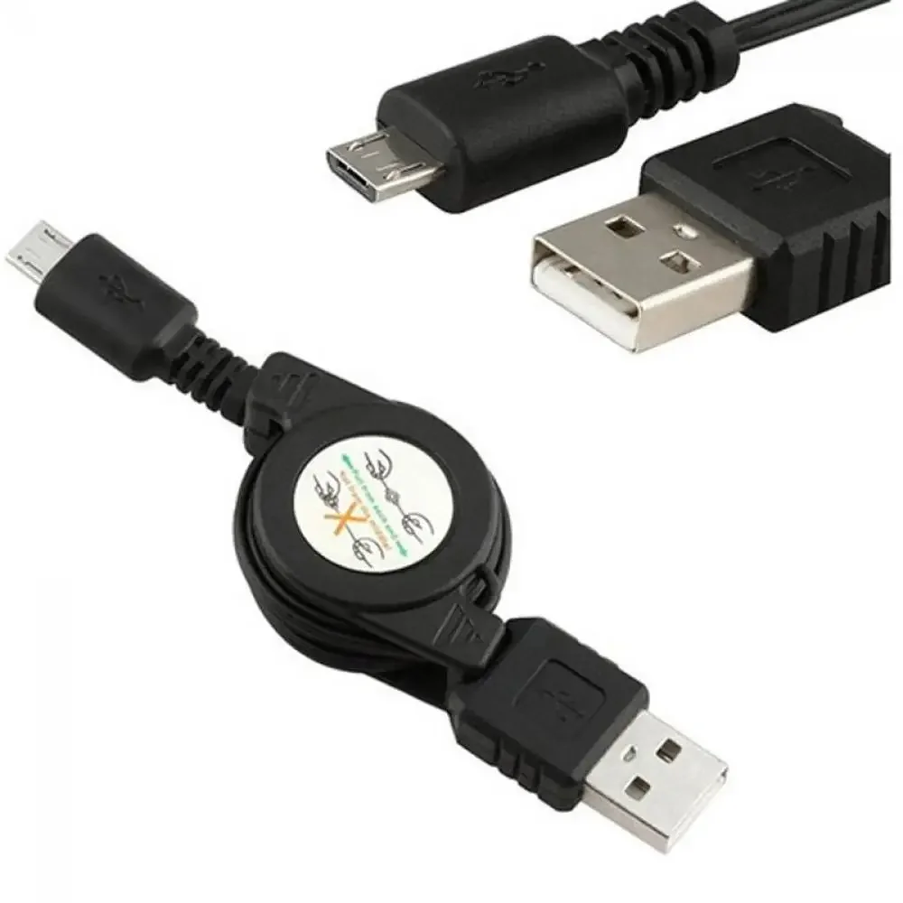 Выдвижной USB-кабель V8, usb-кабель miceo, портативный шнур USB A-USB 2,0 B, зарядный кабель, выдвижной для телефона Android