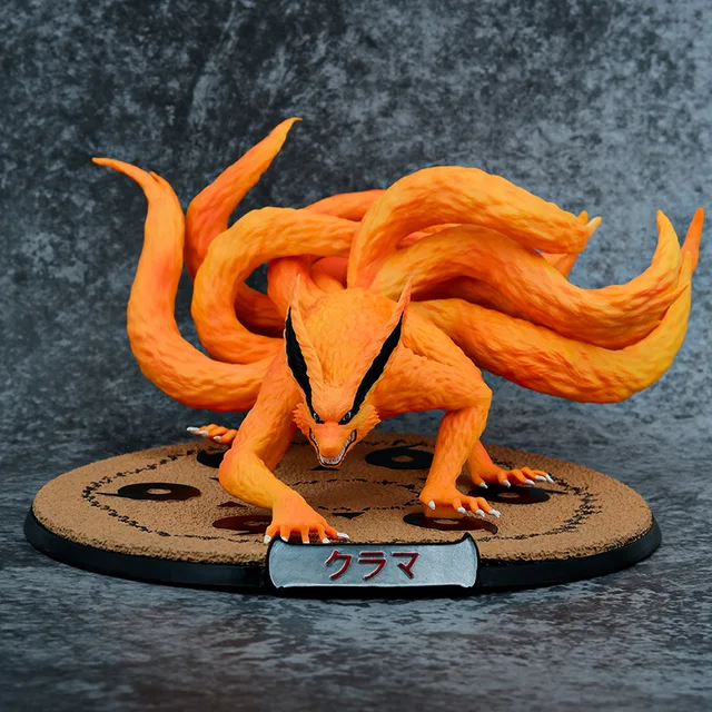 15CM Naruto Kurama Figure Model Toys Kyuubi Kitsune Chakra Uzumaki Naruto Scenario Pvc Action