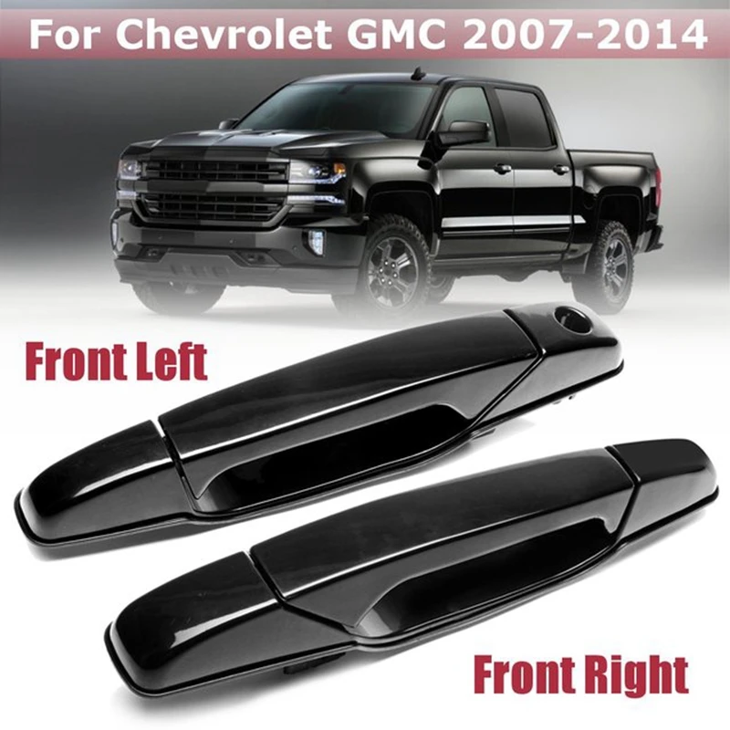 

Передняя Наружная дверная ручка для Chevrolet Silverado 1500 GMC 2007-2014 набор из 2 л/ч и RH 20828237 25890220