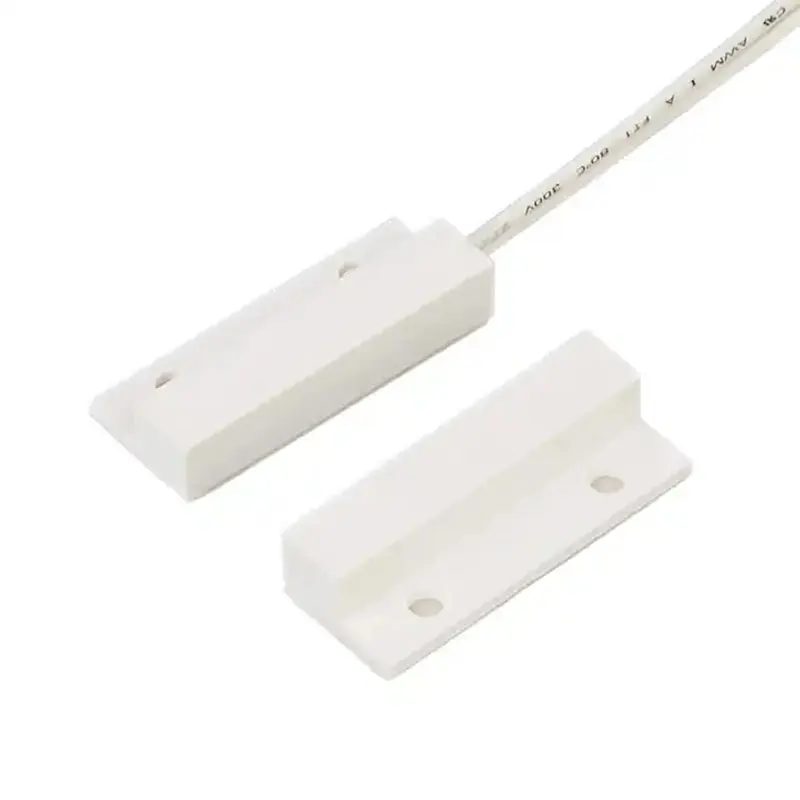 10개 미니 사이즈 표면 장착형 자석 접점(스틱온 방식) 나무 문 또는 창문용