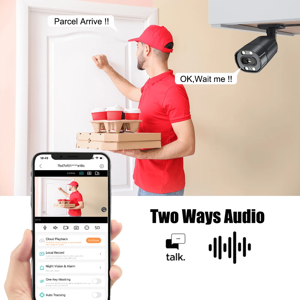 4K H.265 Ultra HD POE Video Surveillance System 8CH NVR Recorder 4K 5MP Outdoor PoE IP Security Camera Audio Recording CCTV Kit 2 4K H.265 Ultra HD POE Video Surveillance System 8CH NVR Recorder 4K 5MP Outdoor PoE IP Security Camera Audio Recording CCTV Kit - Image 2