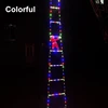 LED Christmas Ladder Lights with Santa Claus Doll String Light with Remote for Indoor Outdoor Home Garden Christmas Decor 4