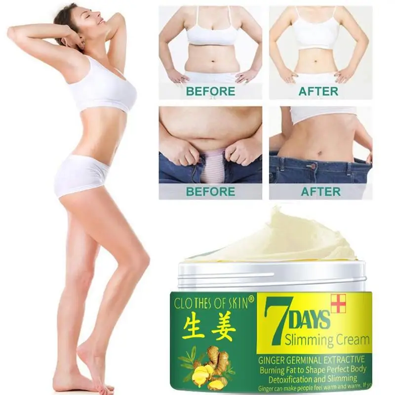 Sfcee8fafc4914fbfab8ace745d22358eg 7 DAYS Ginger Slimming Cream Weight Loss Remove Waist Leg Cellulite Fat Burning Shaping Cream Whitening Firming Lift Body Care