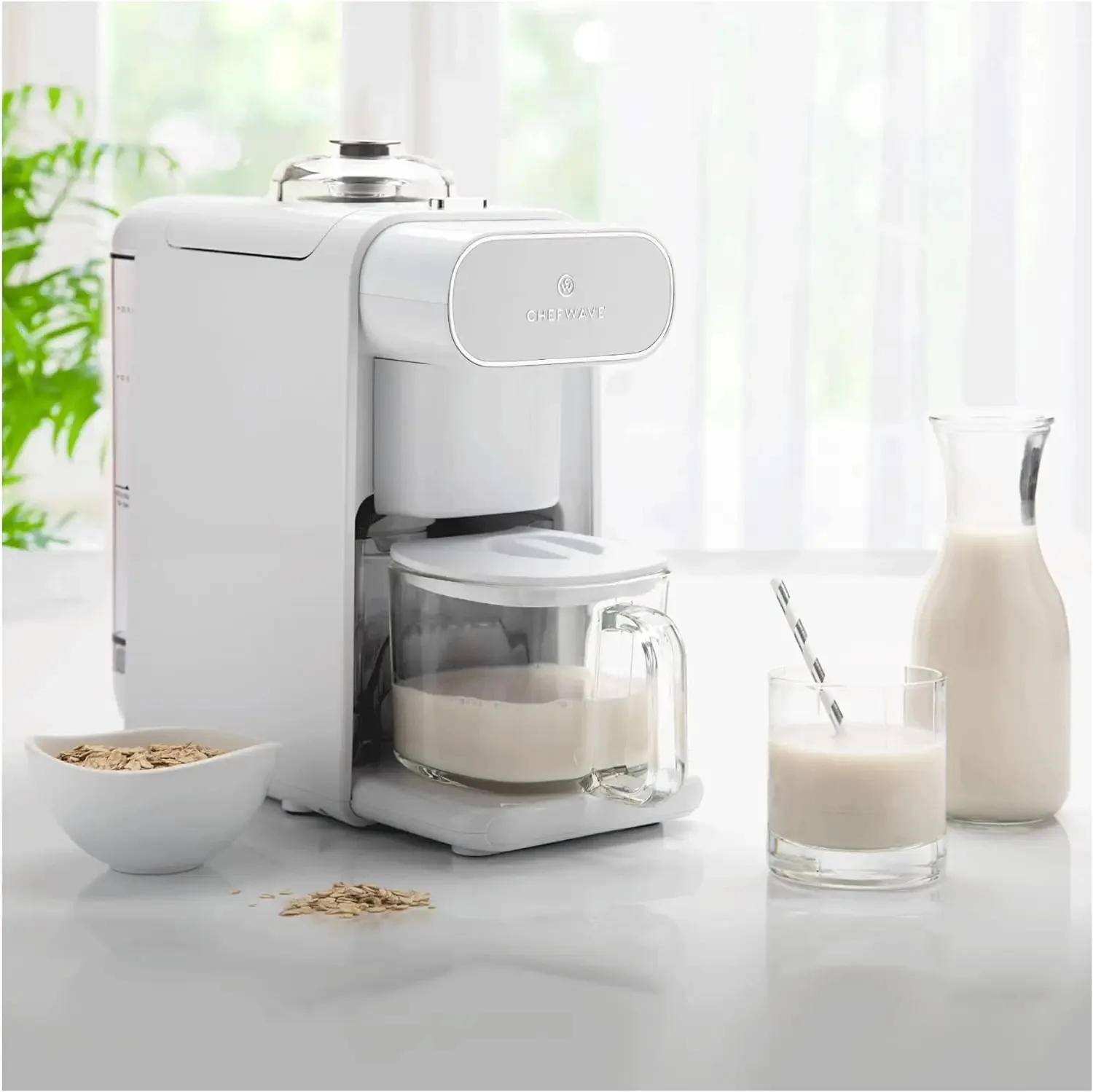 ChefWave Milkmade Dairy Alternative Vegan Nut Maker Machine Almond Soy Milk Oat Cashew Coconut