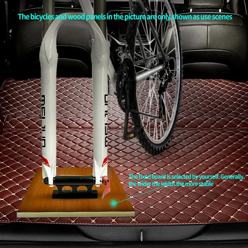 Support de fourche de verrouillage de vélo en alliage d'aluminium