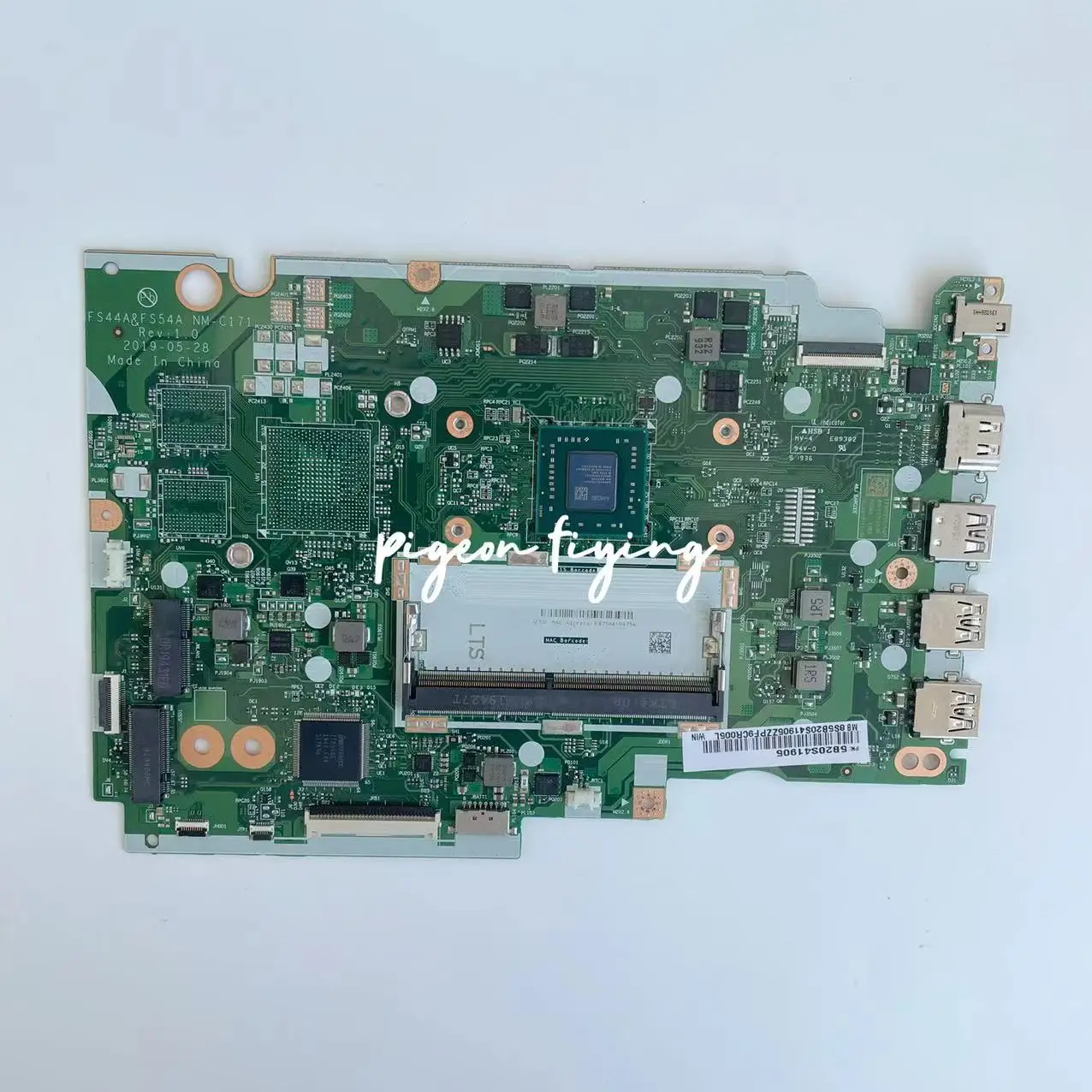 Placa-mãe para Laptop Lenovo Ideapad Nm-c171 Mainboard S14515ast Cpu A4-9125 A6-9225 A9-9425 Amd Uma Fru: 5b20s41900 Teste ok - Imagem 6