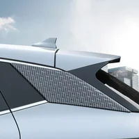 Car Window Pillar Posts Trim B C Column Cover Sticker Decal For BYD YUAN Plus ATTO 3 Champion Edition Auto sticker Accessories 6