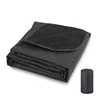 Winter Outdoor Polar Fleece Camping Blanket Waterproof Moisture-proof Picnic Mat Thickened Portable Camping Picnic Travel Mat 5