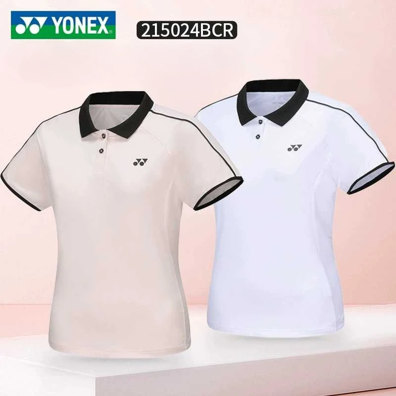 YONEX Badminton Tennis Wear Sport T-shirts with Short Sleeves Comfortable Breathable Sweat Absorb Quick Dry Top short sleeve t shirt badminton uniforms