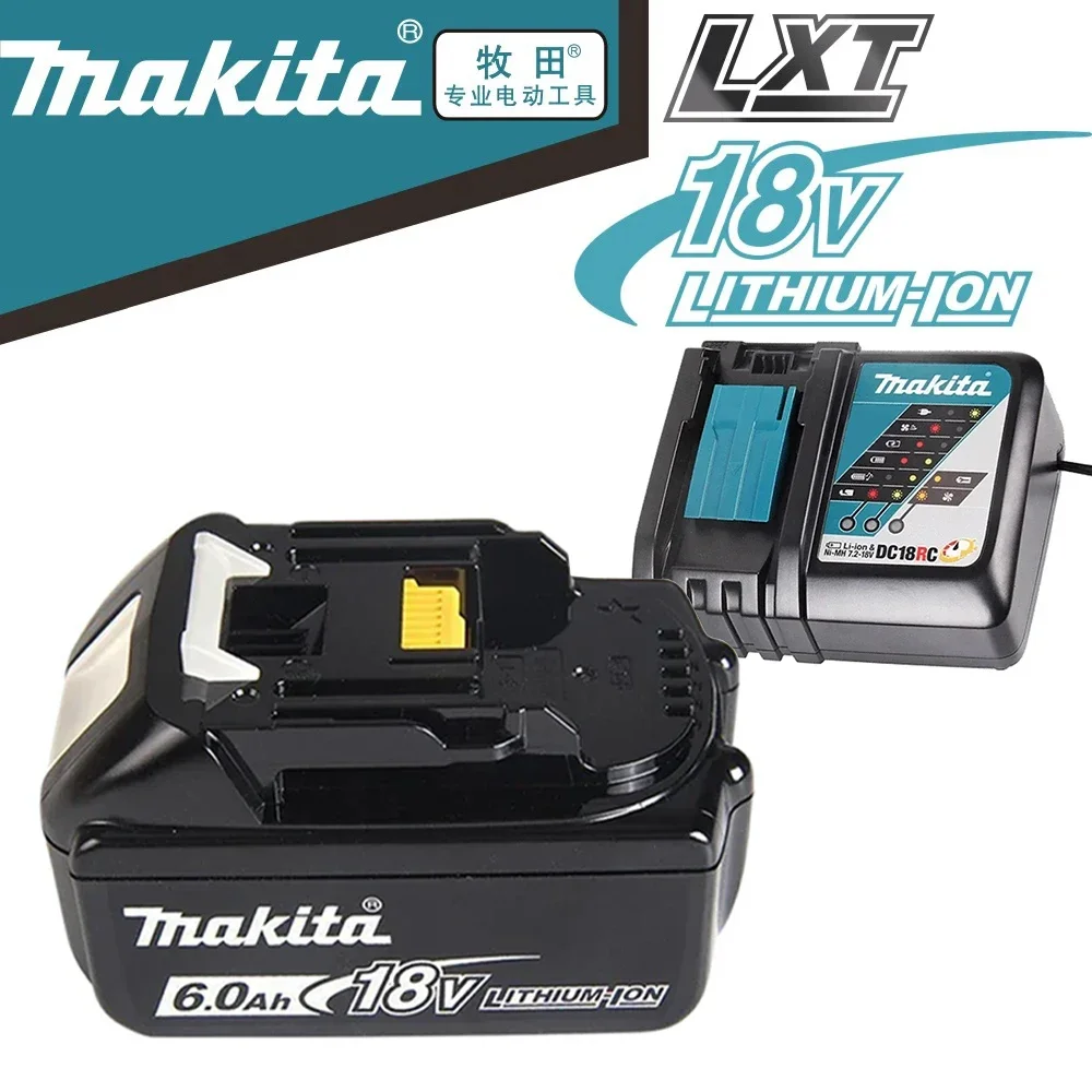 

Оригинальный аккумулятор Makita 18 в 6000 мАч BL1860 BL1850B BL1850 BL1840 BL1830, отвертка 18 в, Сменные Аккумуляторы для электроинструмента