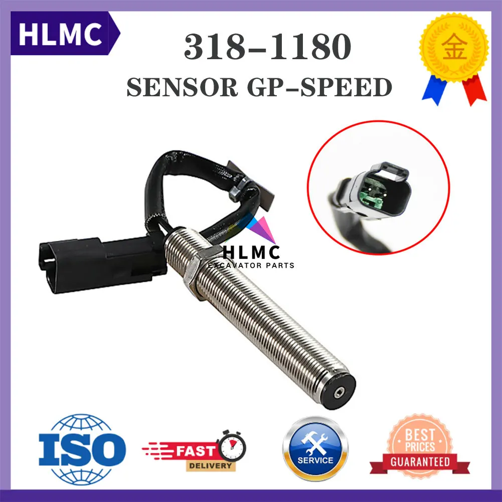 Sensor 11218 Replacement 318-1180 3181180 Speed Sensor For Caterpillar CAT Loader ...