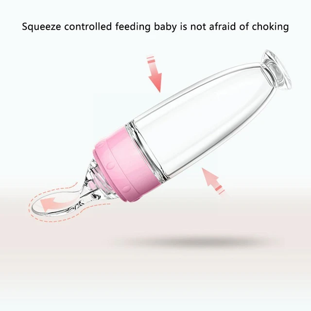 Baby Spoon Bottle Feeder Dropper Silicone Spoons for Feeding Medicine Kids  Toddler Cutlery Utensils Children Accessories Newborn - AliExpress
