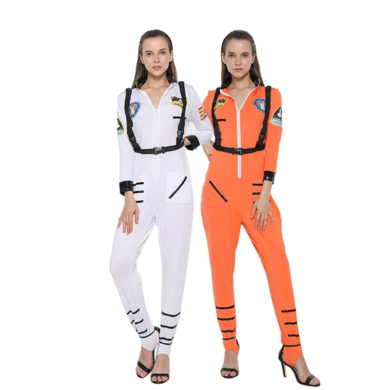 

Air Force Professional Role-playing Clothing Women Female Pilot Uniform for Halloween Party Cosplay Jumpsuit