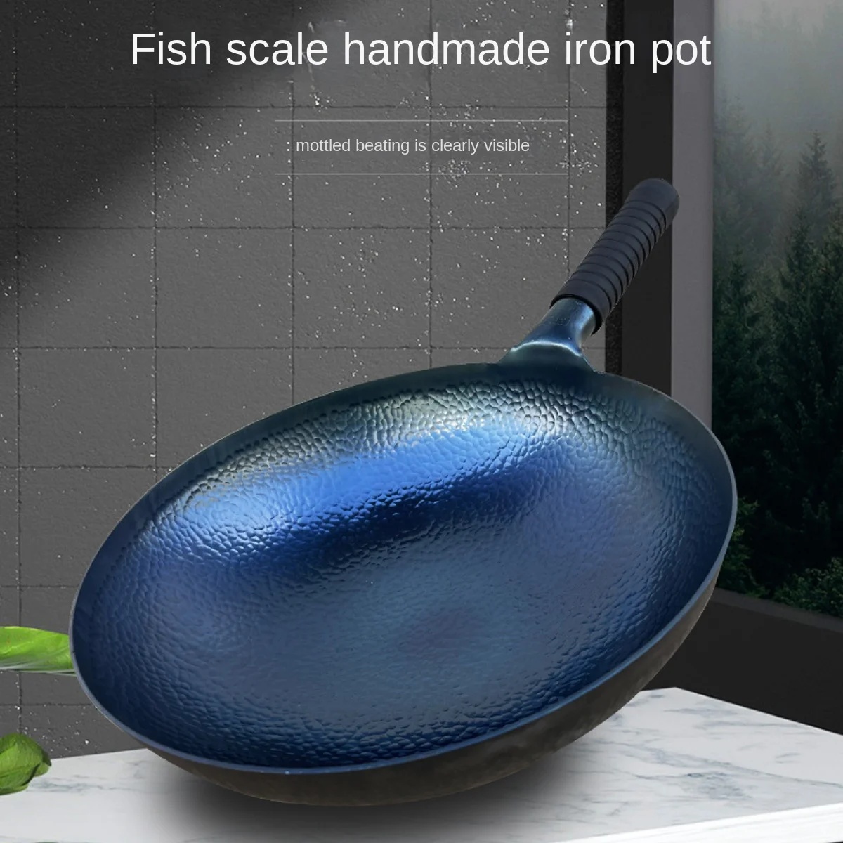 HighGradeHandmadeIronPanNonStickPanWithoutCoatingHealthWok