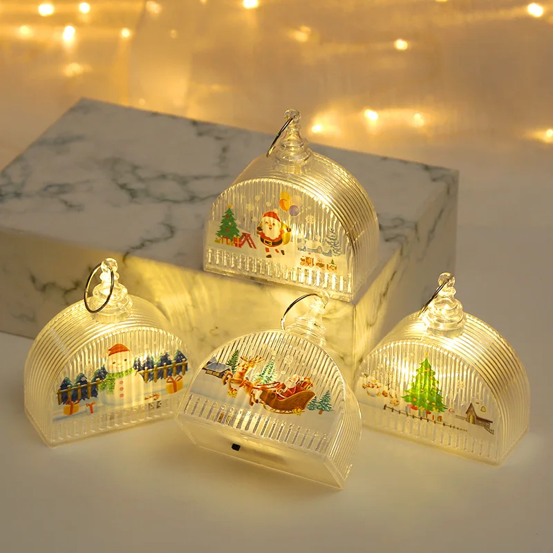 

Christmas decoration LED lights, crystal palace lights, window decorations, Christmas tree decorations, props